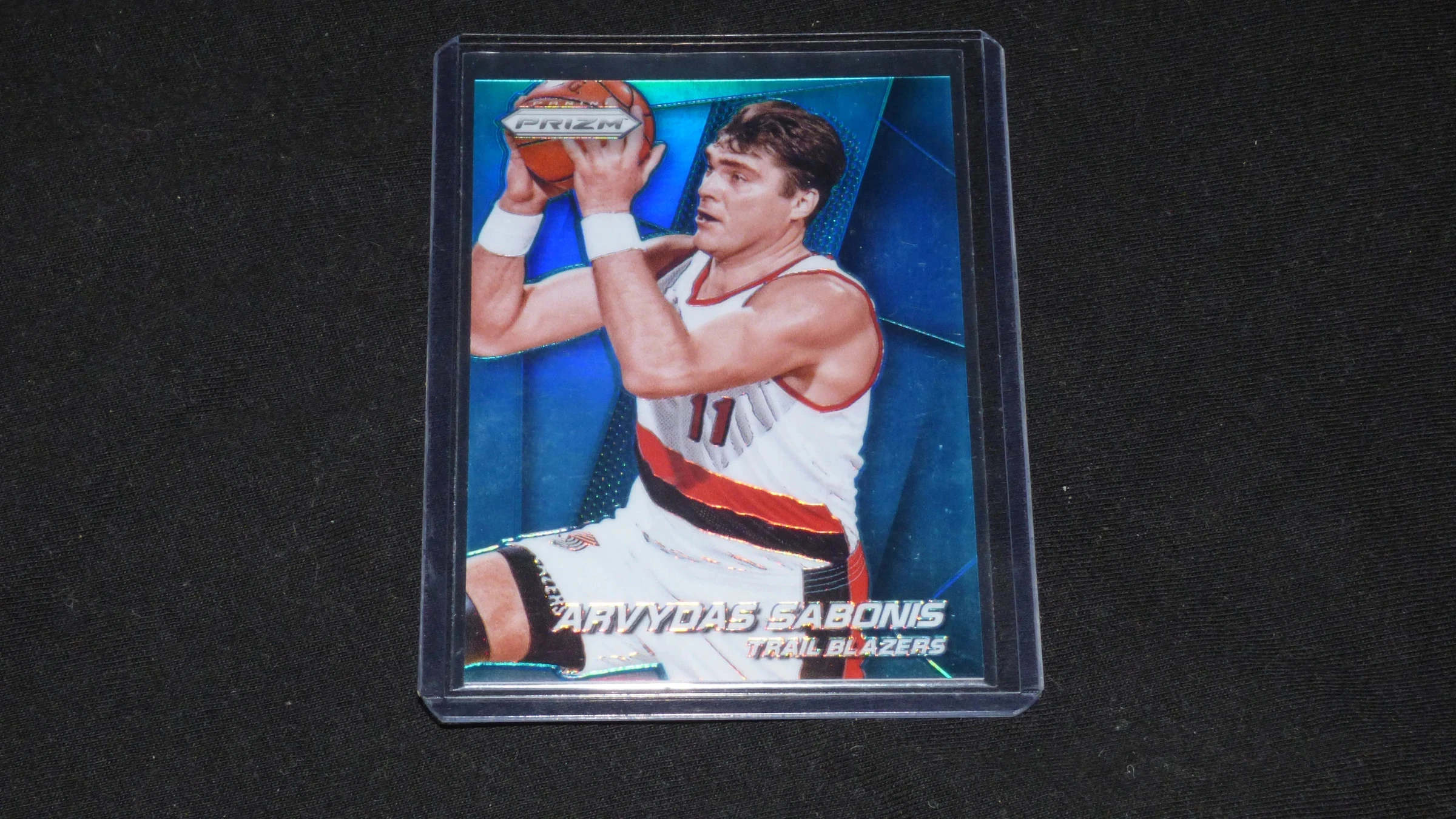 Arvydas Sabonis 2014-15 Panini Prizm, Light Blue #234 /49 RARE
